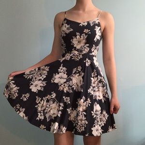 Old Navy Multicolored Floral Spring Cami Dress